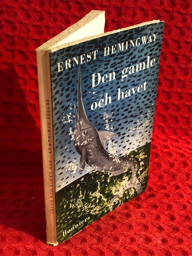 Den gamle och havet av Ernest Hemingway - omslag