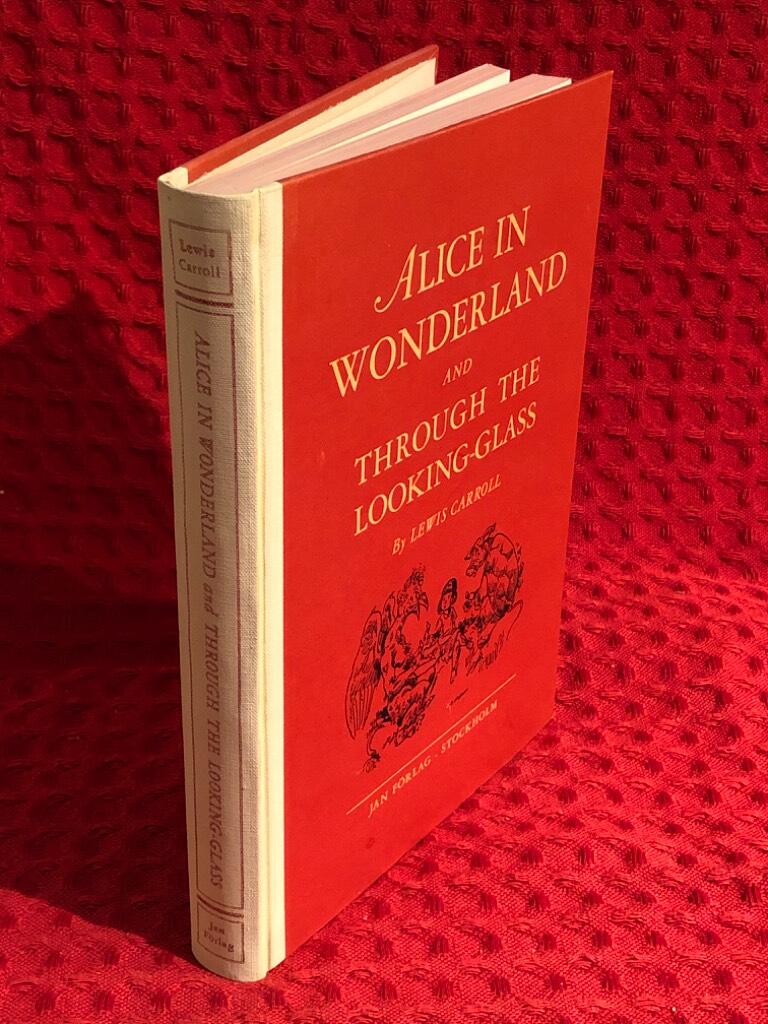 Alice in Wonderland and through the looking-glass av Lewis Carroll - omslag