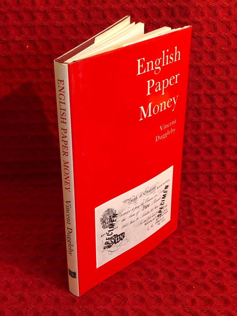 English paper money av Vincent Duggleby - omslag