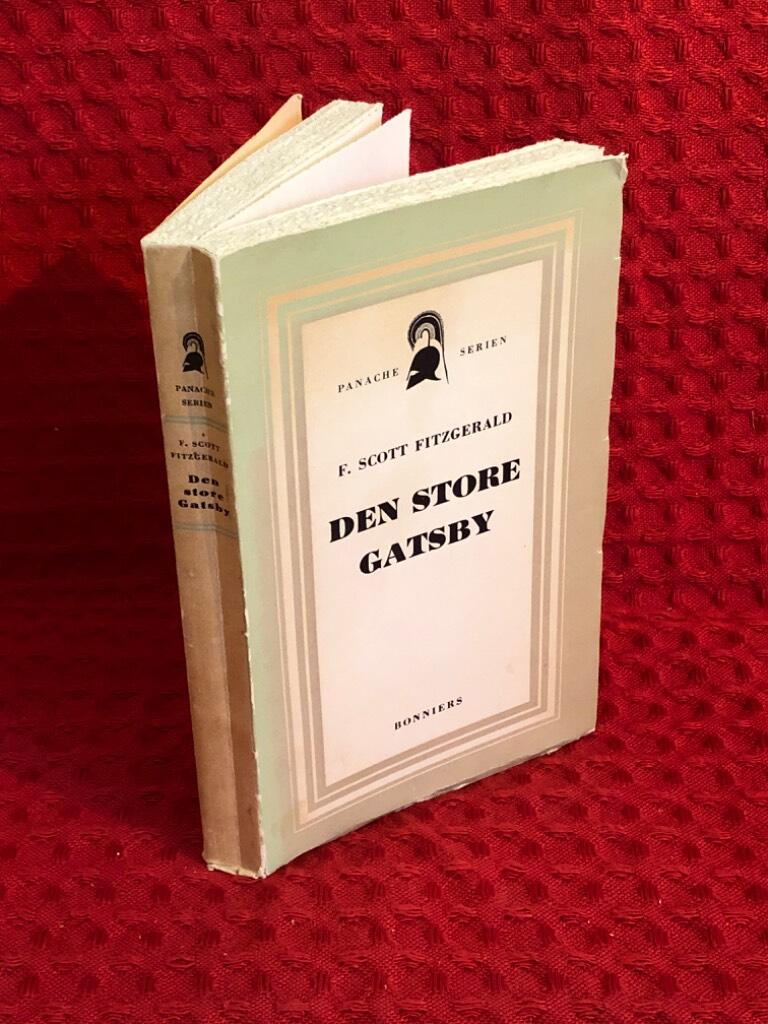 Den store Gatsby av F. Scott Fitzgerald - omslag