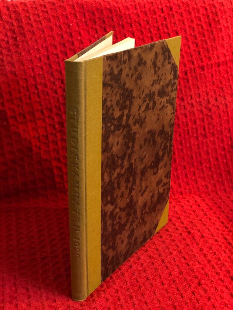 Studiekamraten: Tidning för det fria och frivilliga bildningsarbetet 1939 - omslag