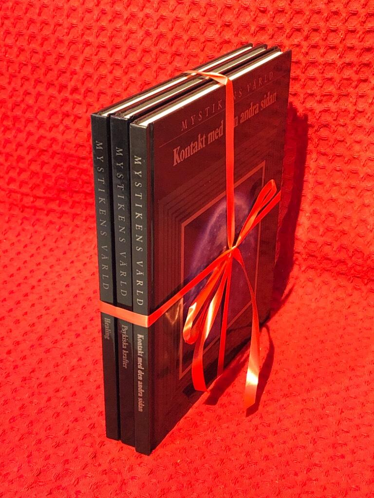 Bokpaket: 3 st Mystikens värld - omslag