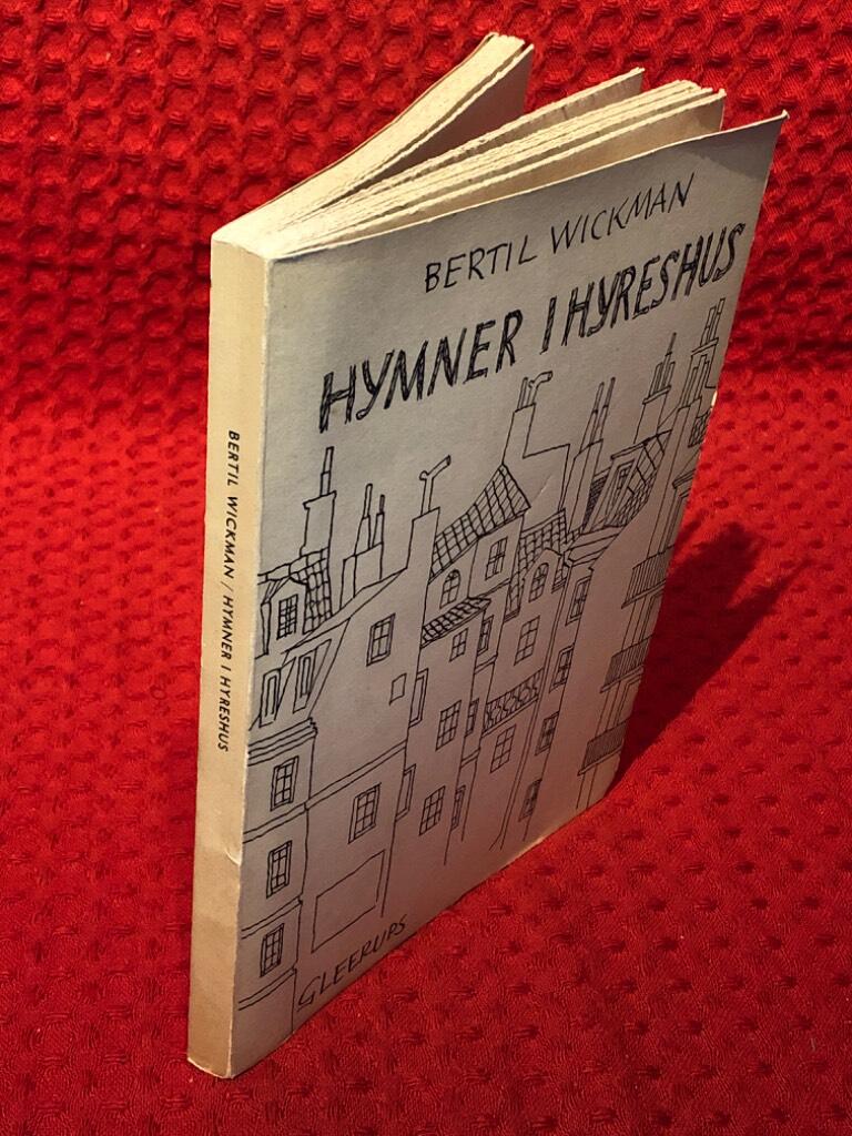 Hymner i hyreshus av Bertil Wickman - omslag