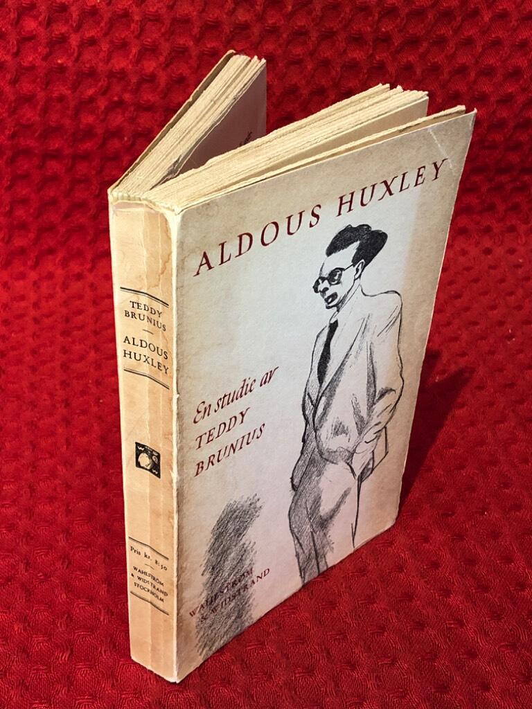 Aldous Huxley av Teddy Brunius - omslag