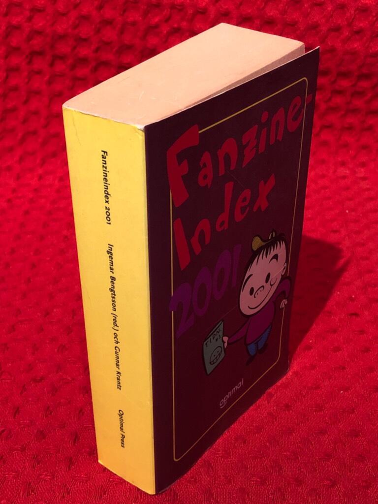 Fanzineindex 2001 av Ingemar Bengtsson - omslag