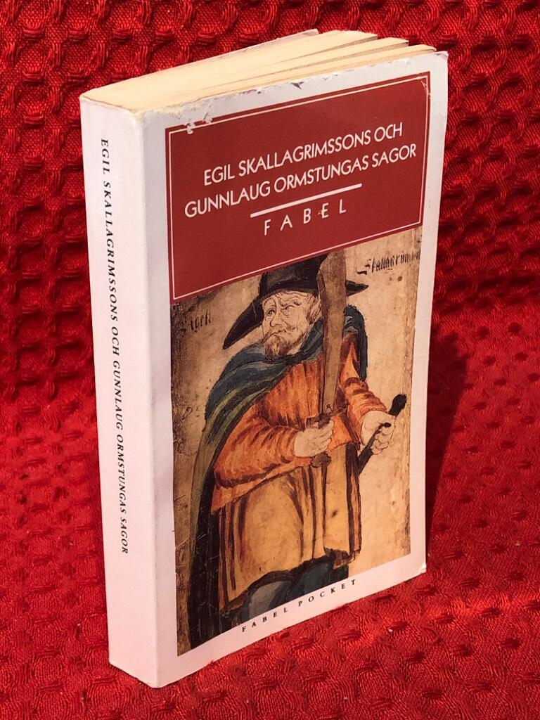Egil Skallagrimssons saga; Gunnlaug Ormstungas saga av Hjalmar Alving - omslag