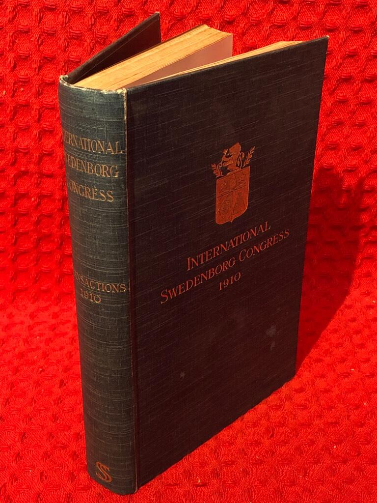 Transactions of the international Swedenborg congress 1910 - omslag