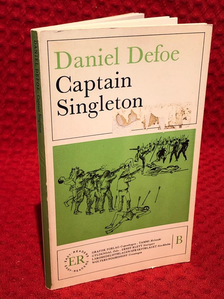Captain Singleton av Daniel Defoe - omslag