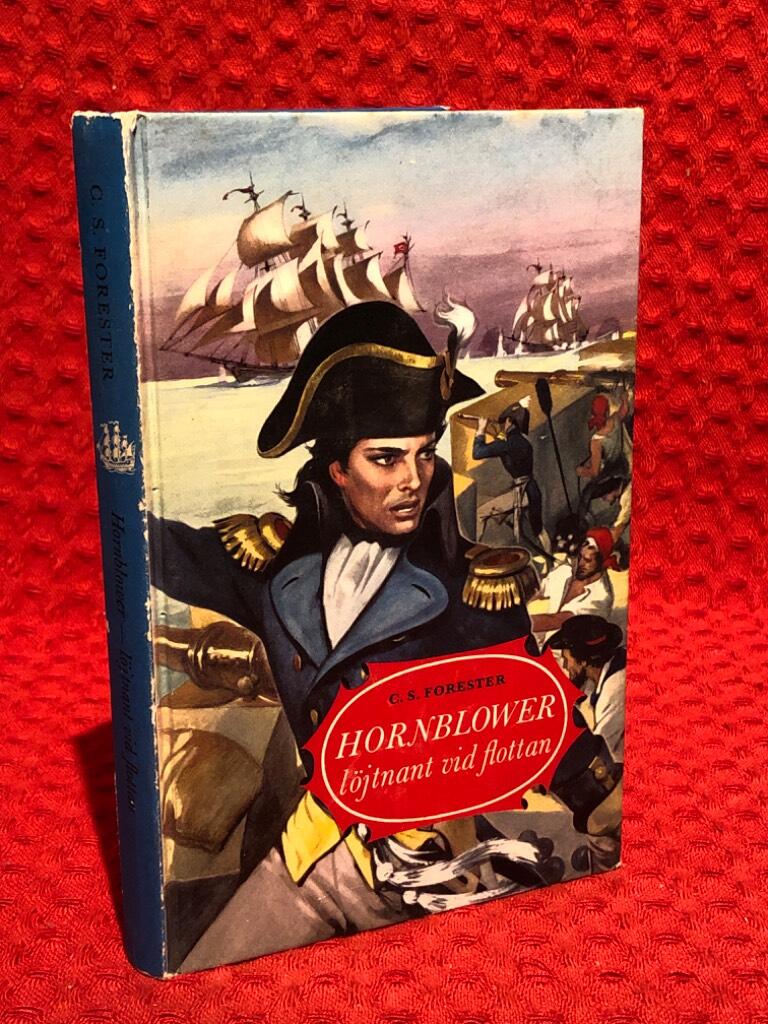 Hornblower löjtnant vid flottan av C.S Forester - omslag