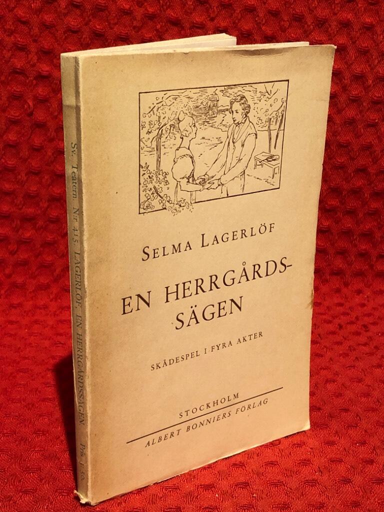 En herrgårdssägen av Selma Lagerlöf - omslag