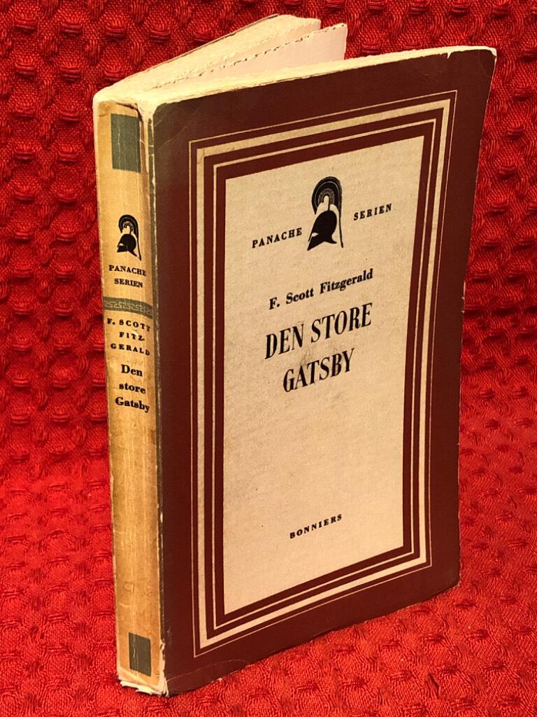 Den store Gatsby av F. Scott Fitzgerald - omslag