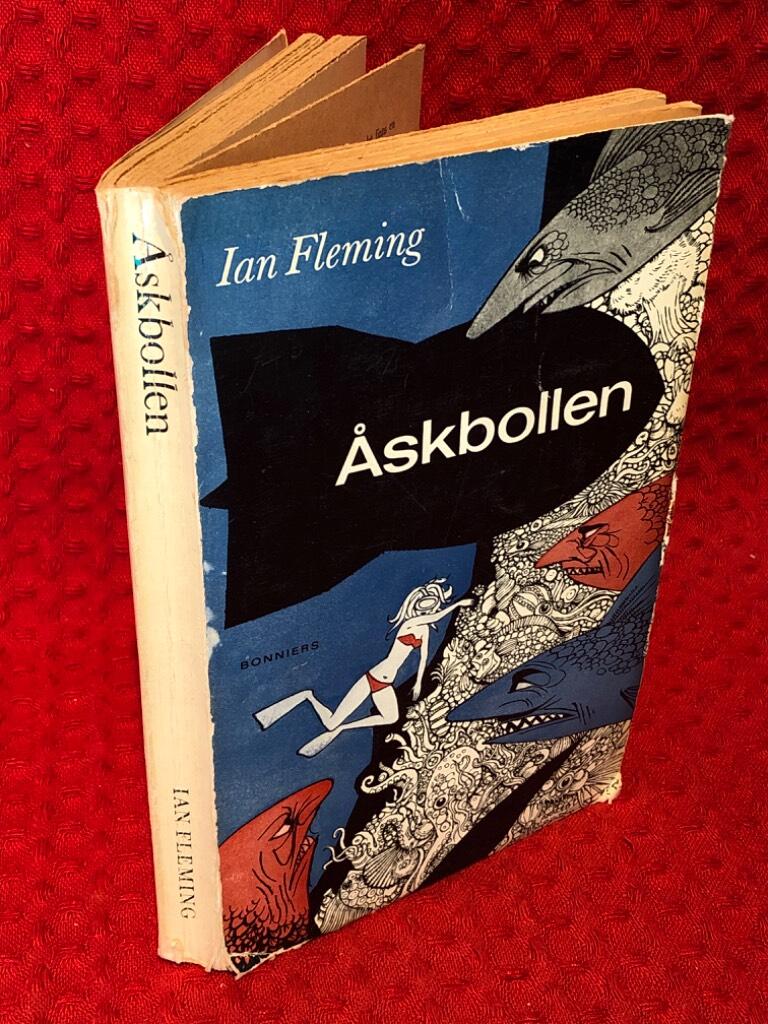 Åskbollen av Ian Fleming - omslag