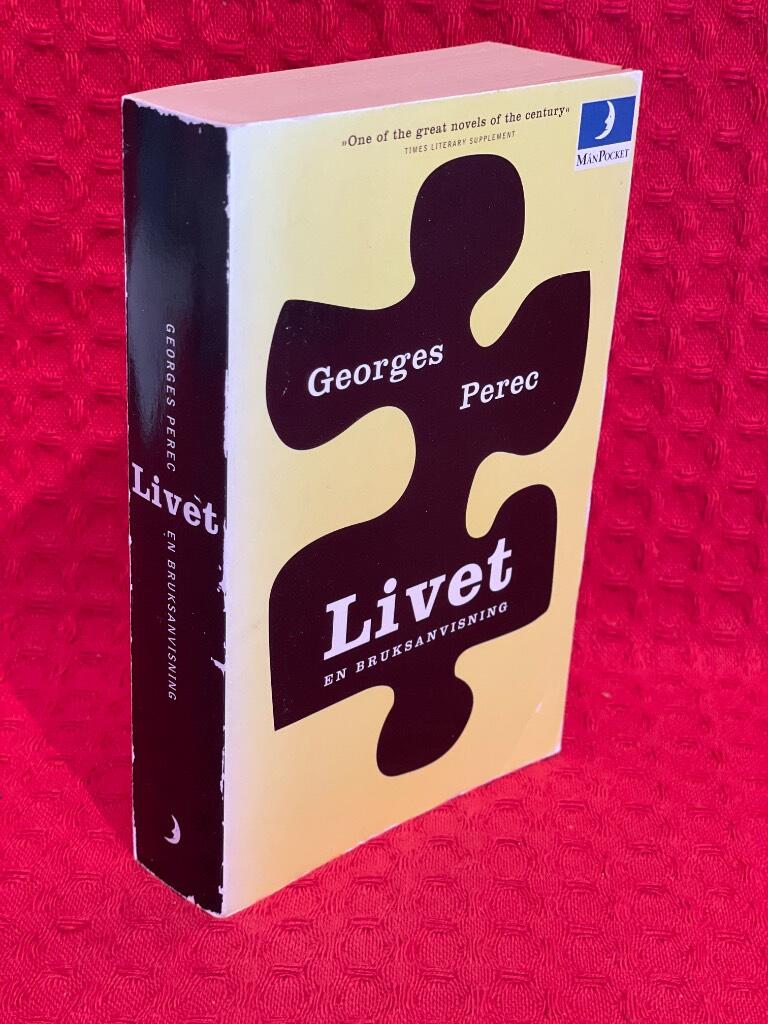 Livet en bruksanvisning av Georges Perec - omslag