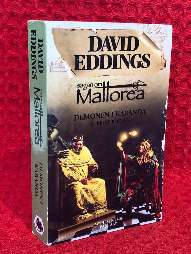 Demonen i Karanda av David Eddings - omslag