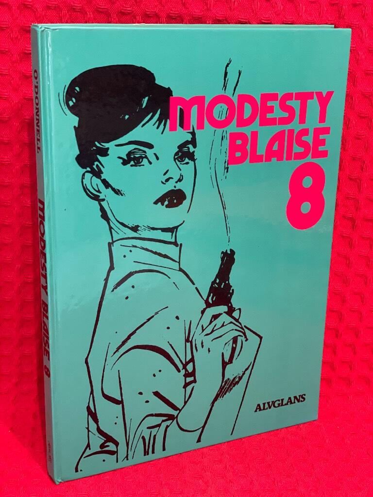 Modesty Blaise 8 av Peter O'Donnell - omslag
