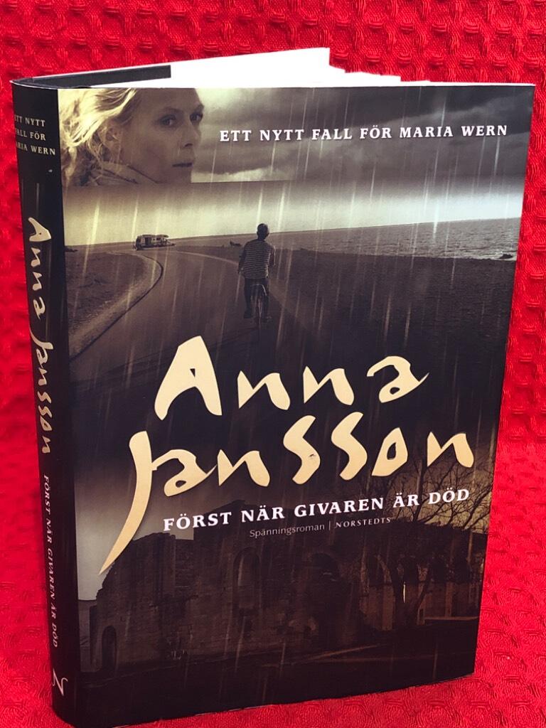 Först när givaren är död av Anna Jansson - omslag