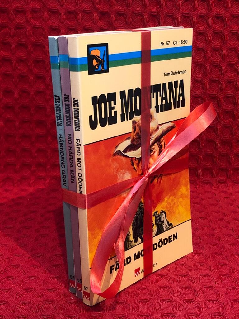 Bokpaket: 3st Joe Montana av Tom Dutchman - omslag