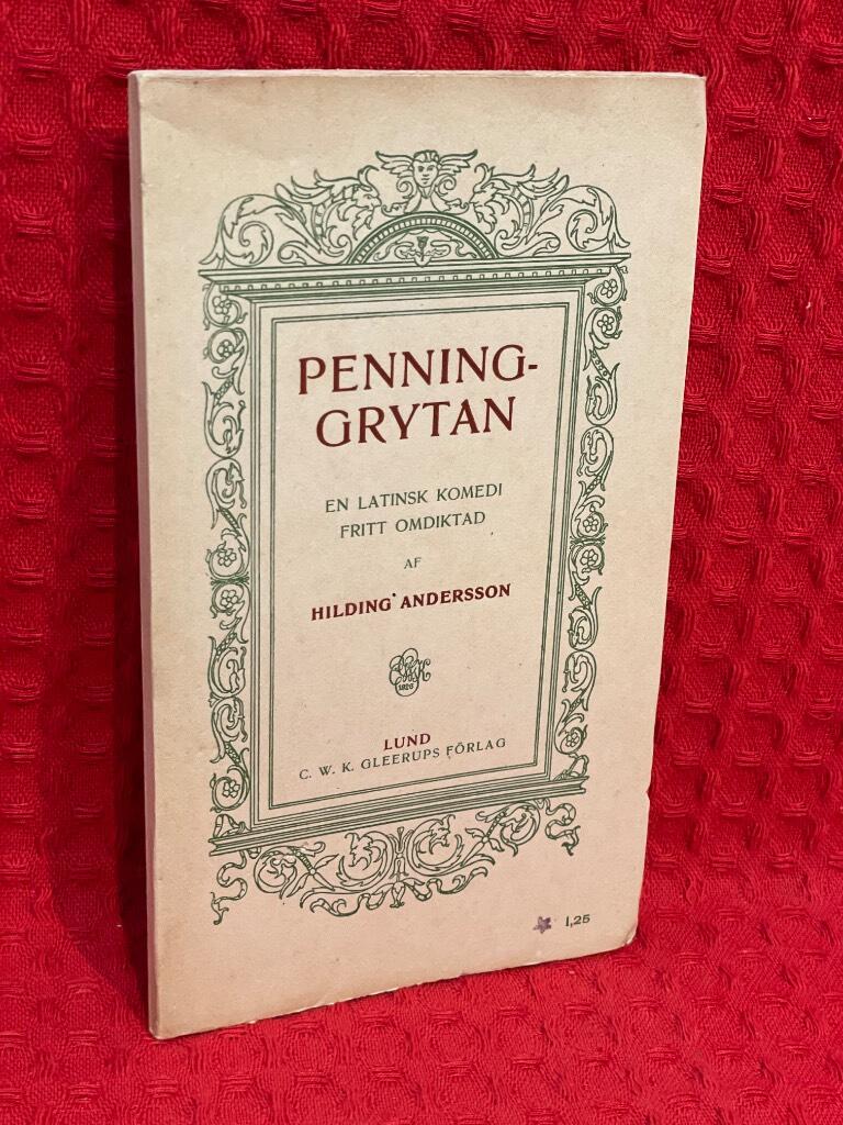 Penninggrytan av Hilding Andersson - omslag