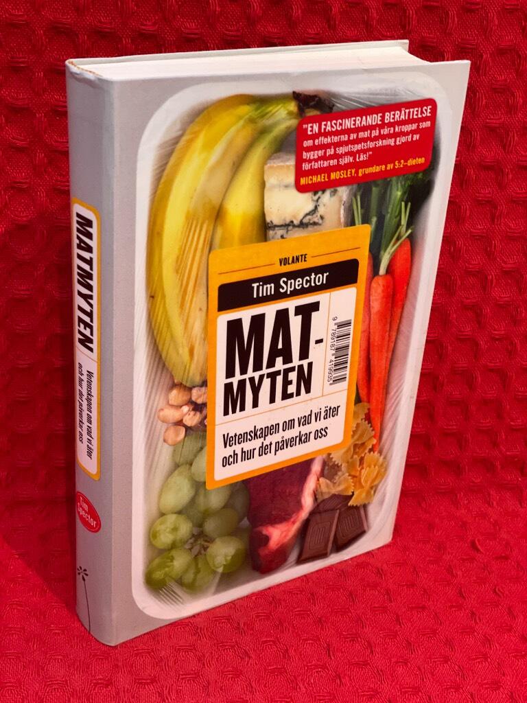 Matmyten : vetenskapen om vår mat av Tim Spector - omslag