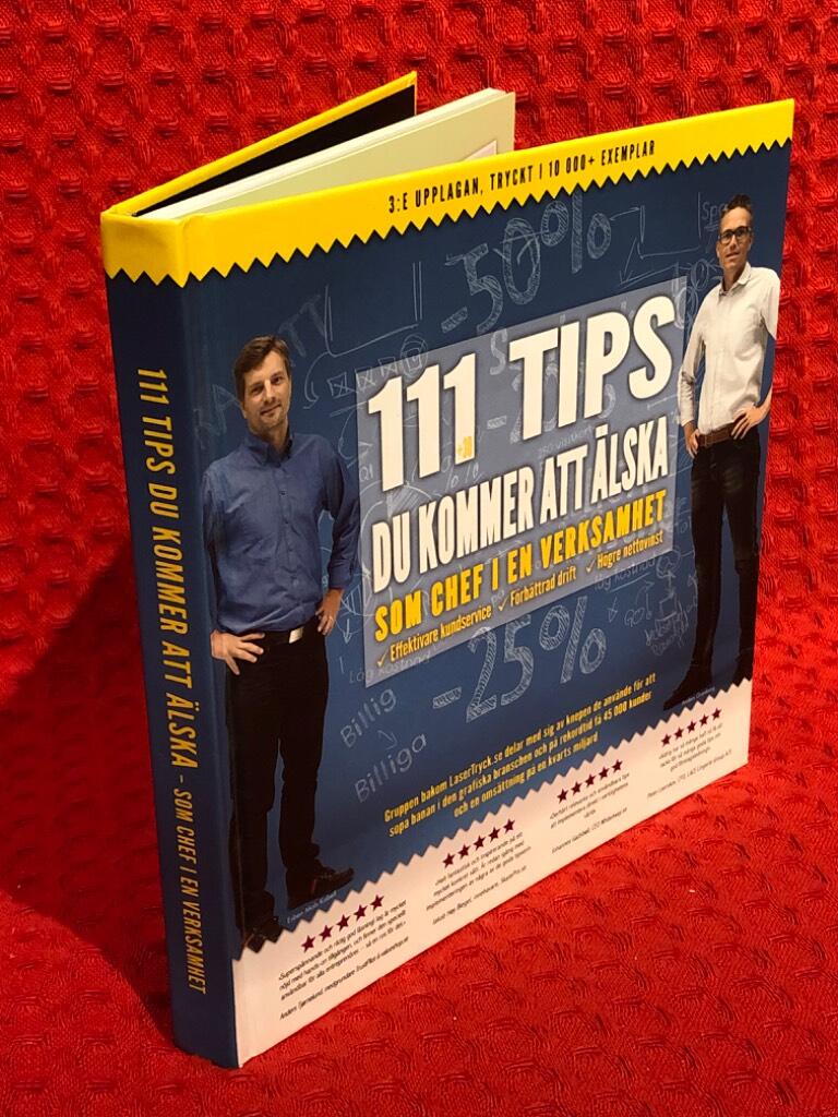 111 tips du kommer att älska som chef i en verksamhet av Esben Mols Kabell - omslag