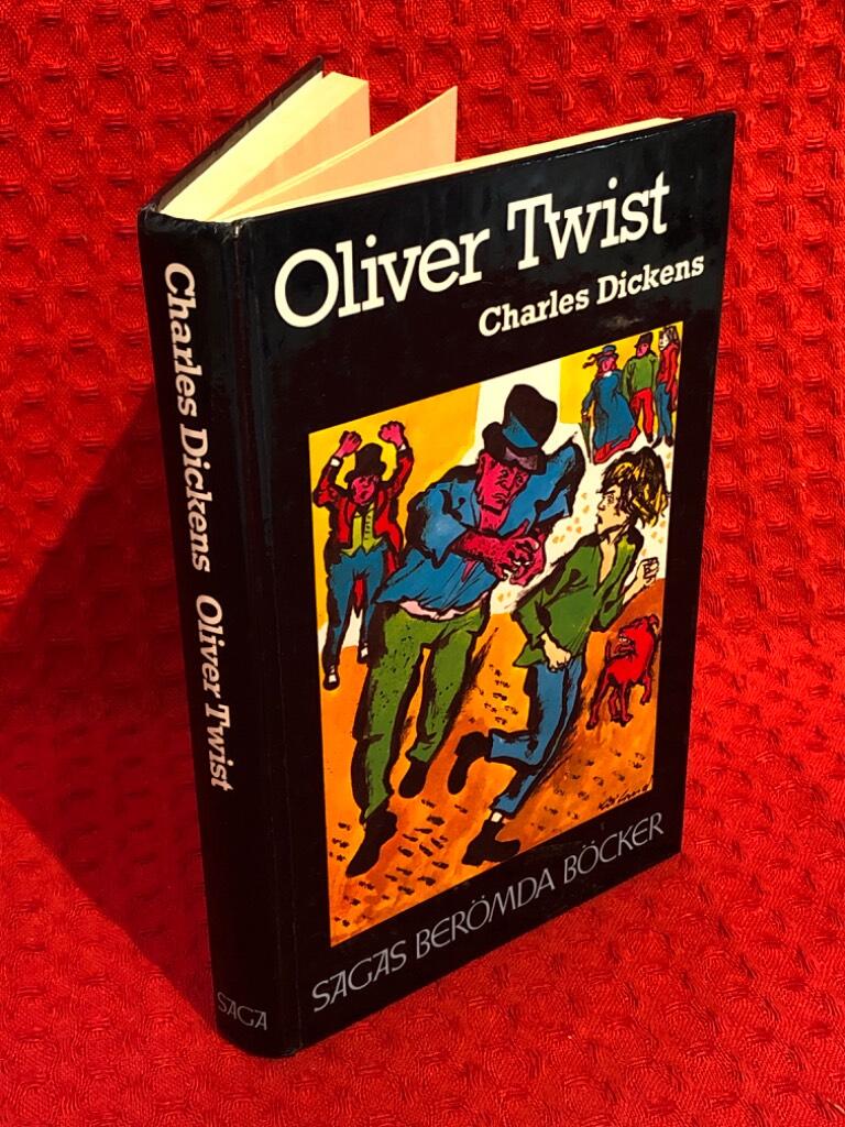 Oliver Twist av Charles Dickens - omslag