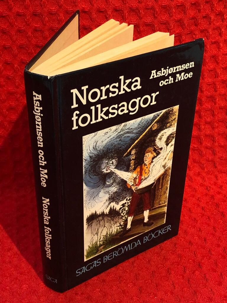 Norska folksagor av Peter Christen Asbjørnsen - omslag