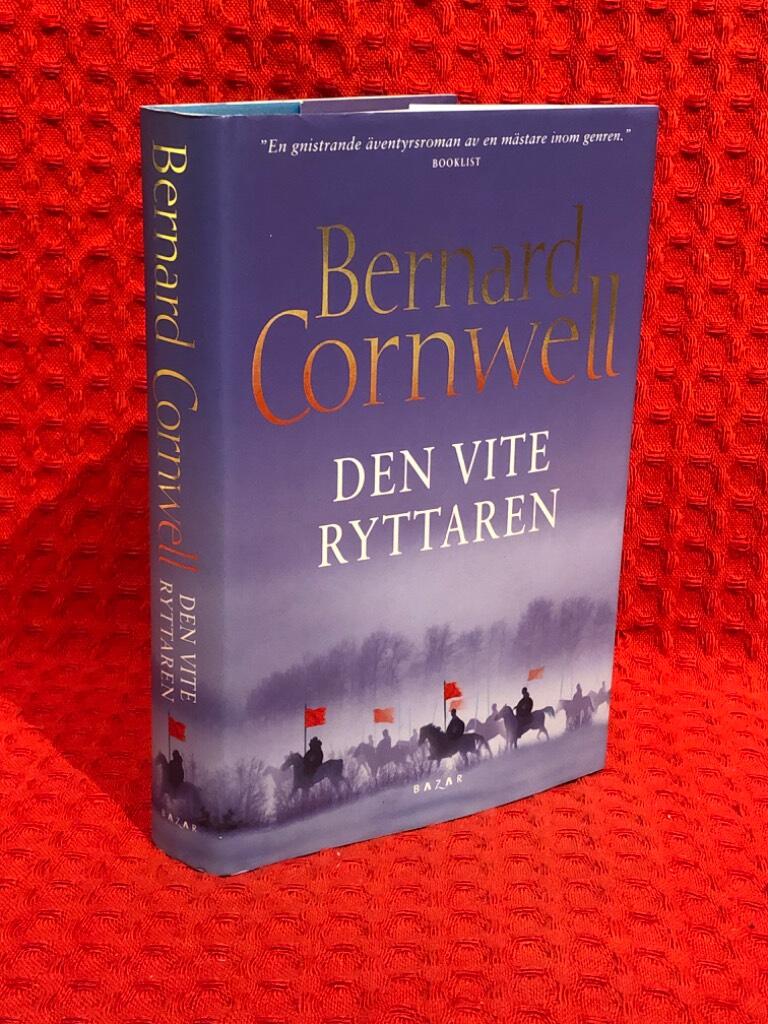 Den vite ryttaren av Bernard Cornwell - omslag