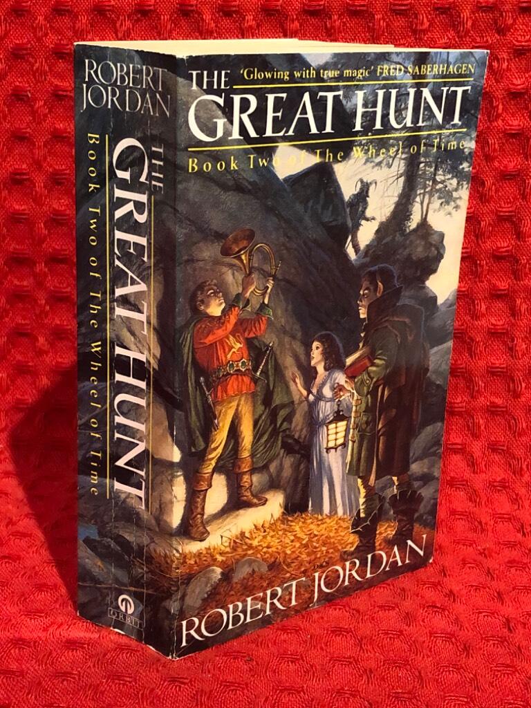 The great hunt av Robert Jordan - omslag