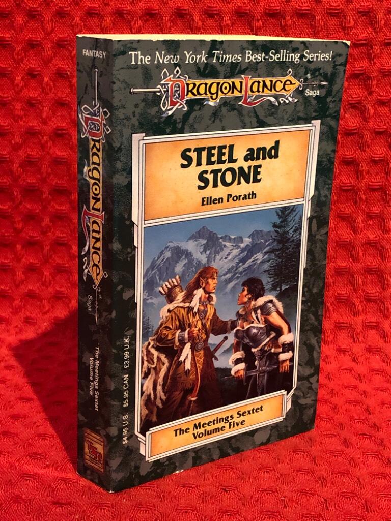 Dragons Lance - Steel and Stone av Ellen Porath - omslag