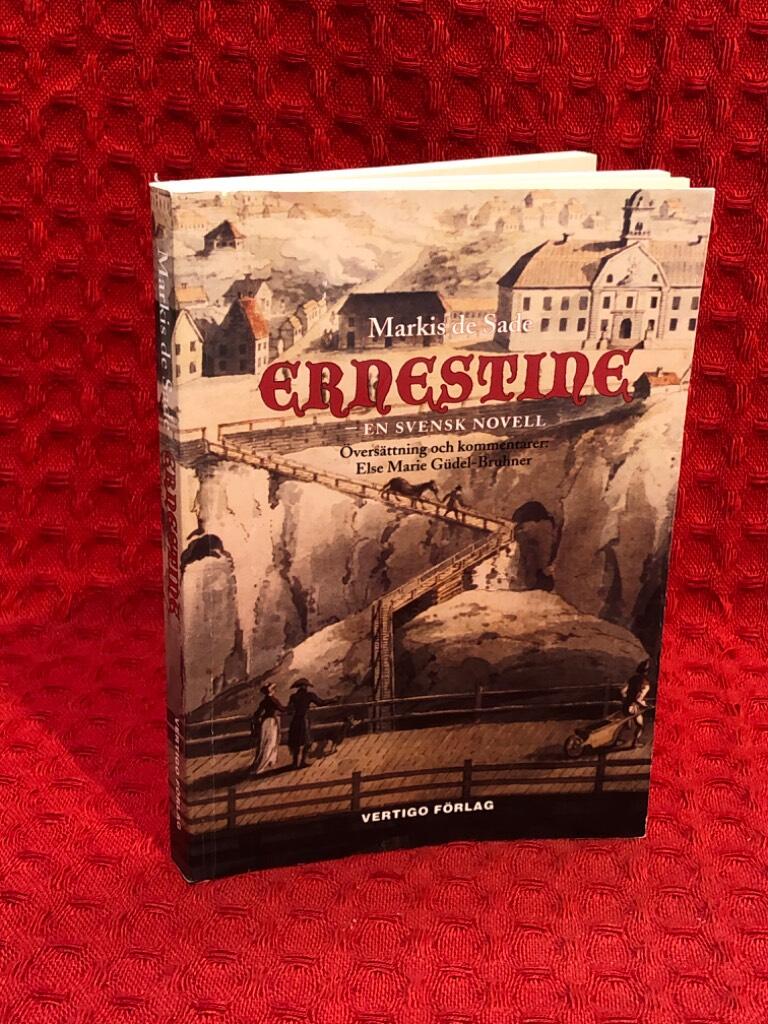 Ernestine: en svensk novell av Markis de Sade - omslag