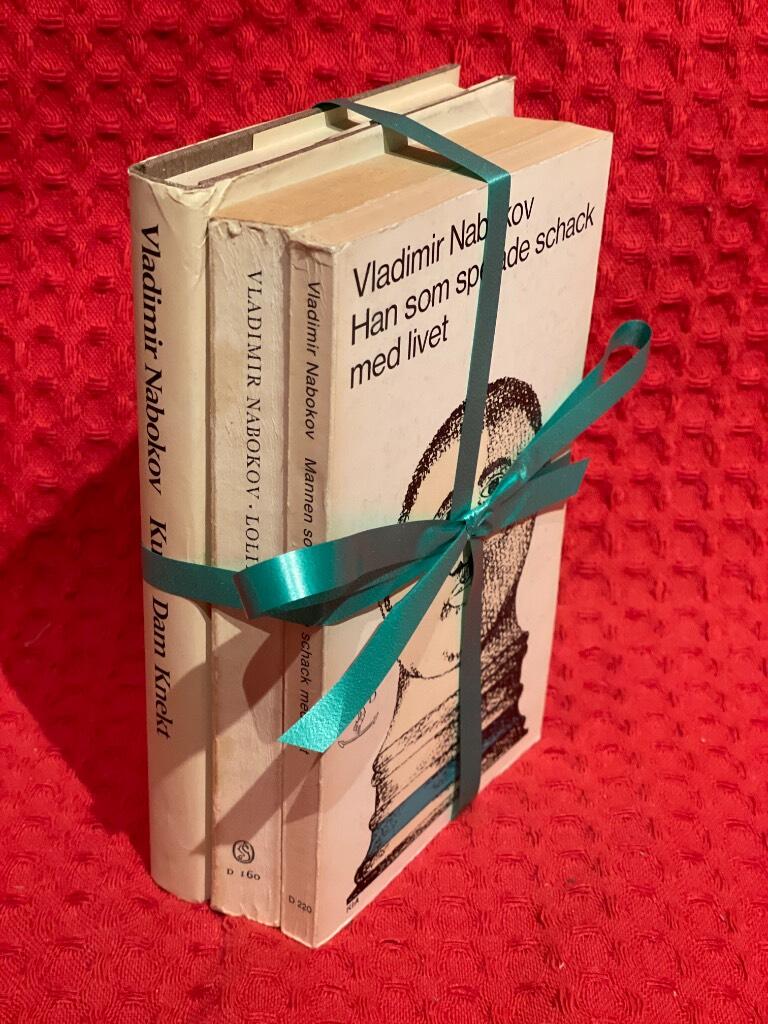 Bokpaket: 3 Nabokover av Vladimir Nabokov - omslag