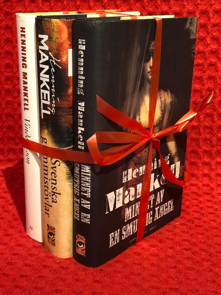 Bokpaket: 3st Hennig Mankell av Henning Mankell - omslag