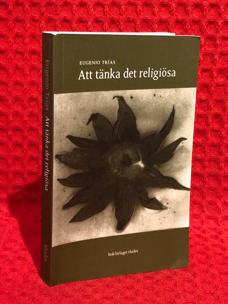Att tänka det religiösa av Eugenio Trías - omslag