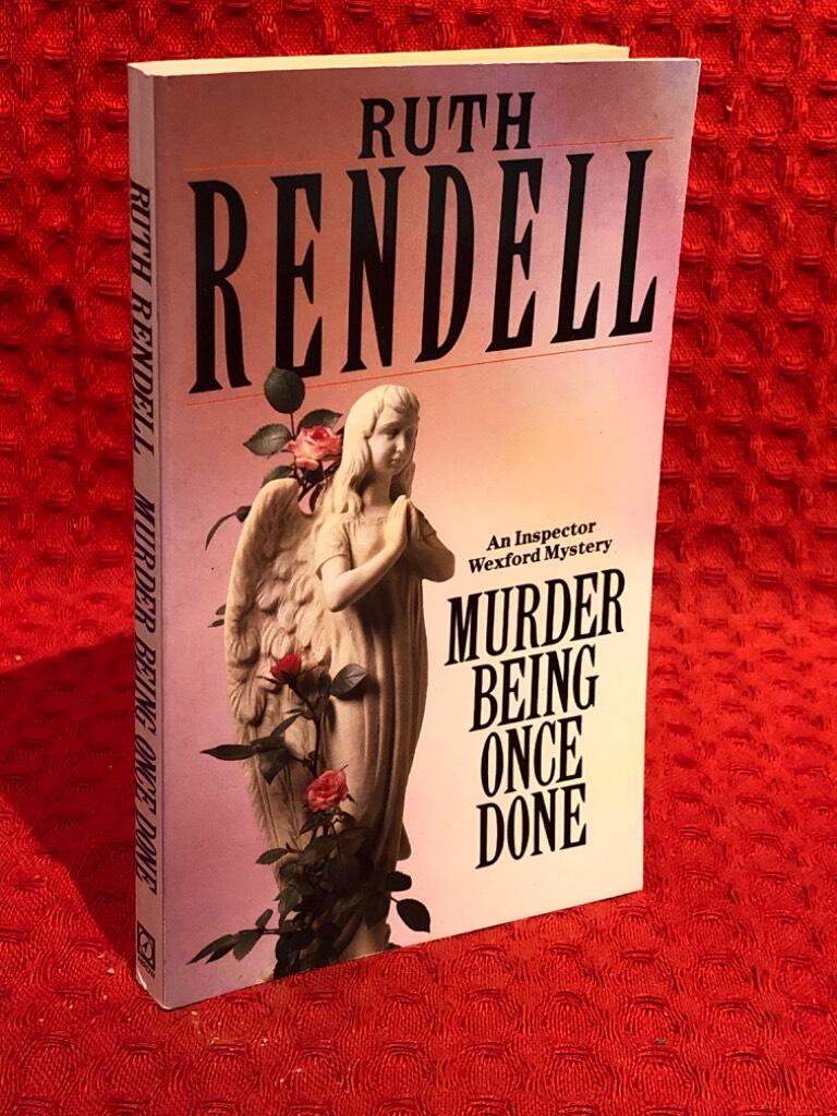 Murder Being Once Done av Ruth Rendell - omslag