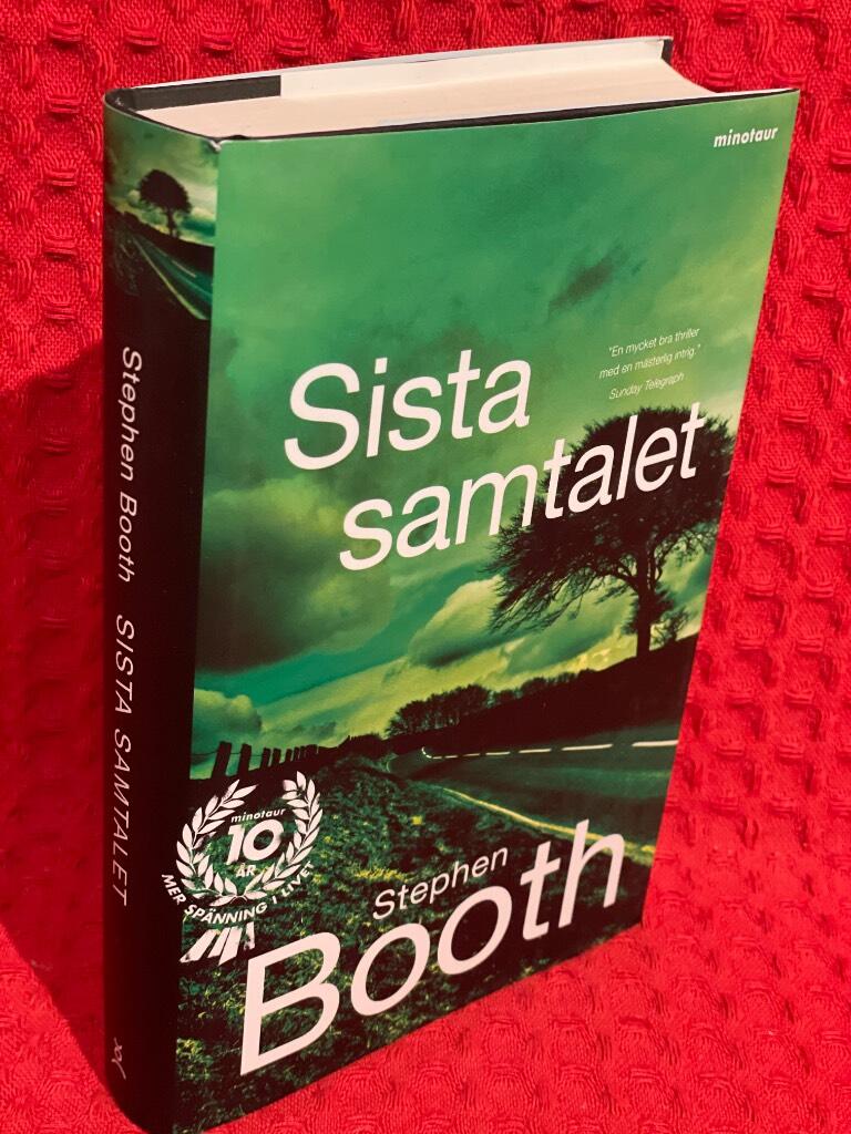 Sista samtalet av Stephen Booth - omslag