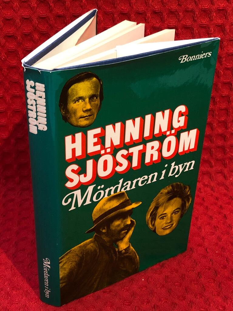 Mördaren i byn av Henning Sjöström - omslag