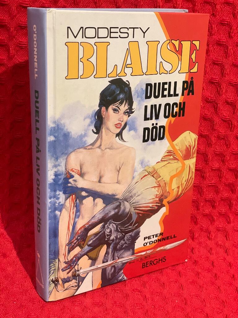 Duell på liv och död av Peter O'Donnell - omslag