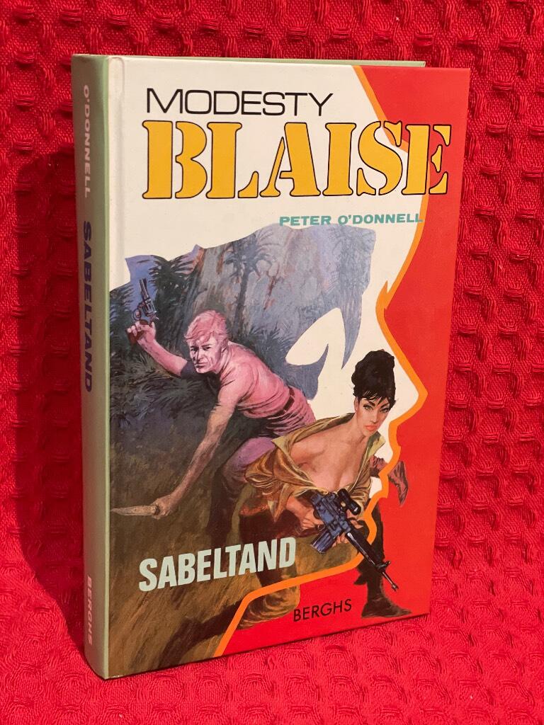 Sabeltand av Peter O'Donnell - omslag
