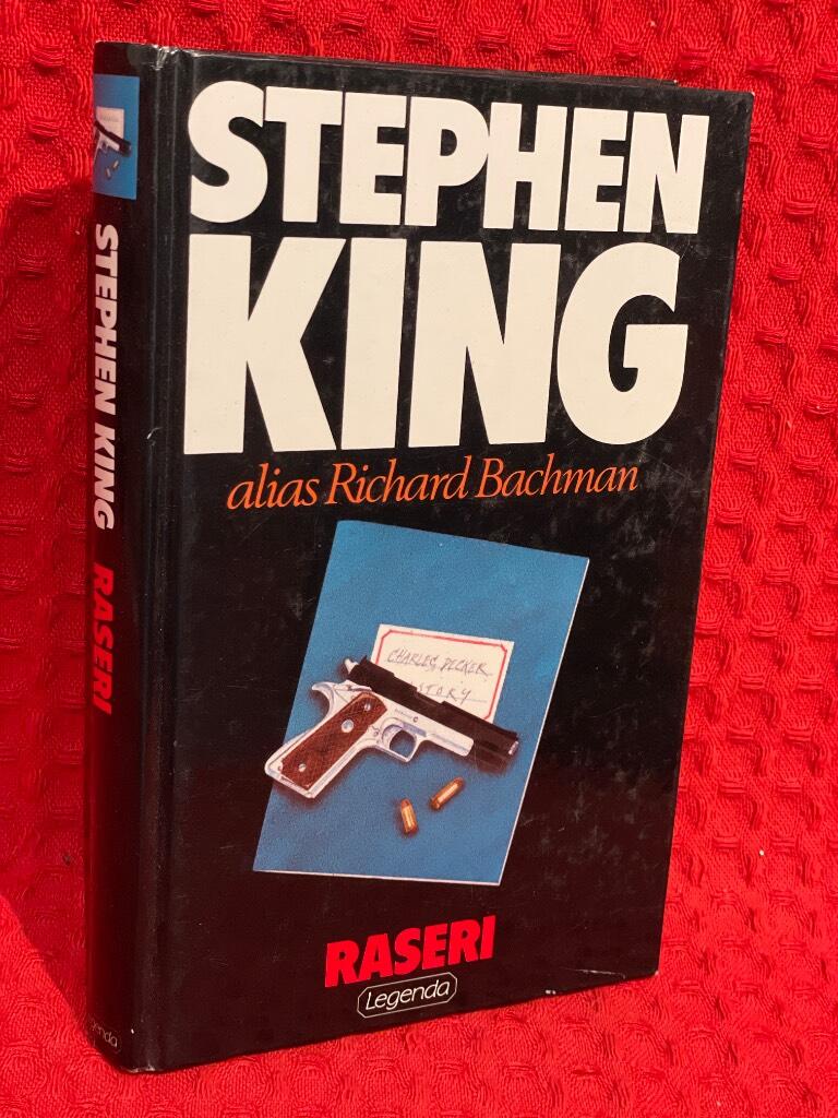 Raseri av Richard Bachman - omslag