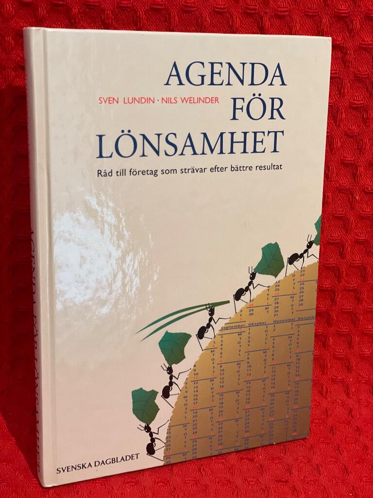 Agenda för lönsamhet - Råd till företag som strävar efter bättre resultat av Sven Lundin - omslag