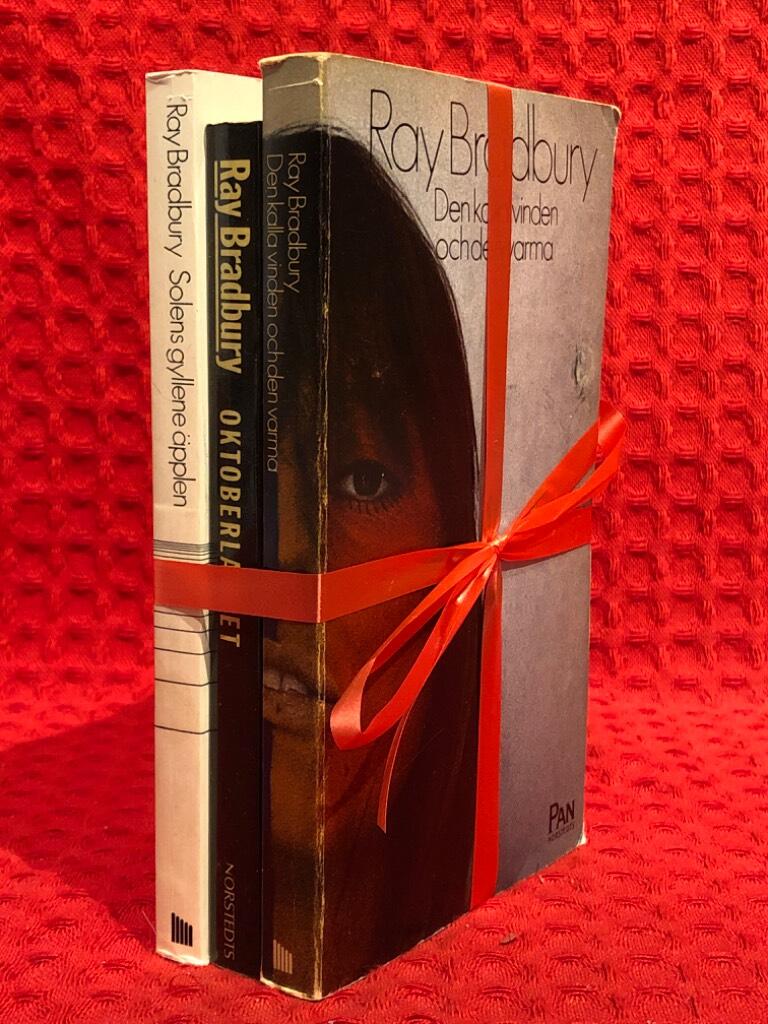 Bokpaket: 3st Ray Bradbury av Ray Bradbury - omslag