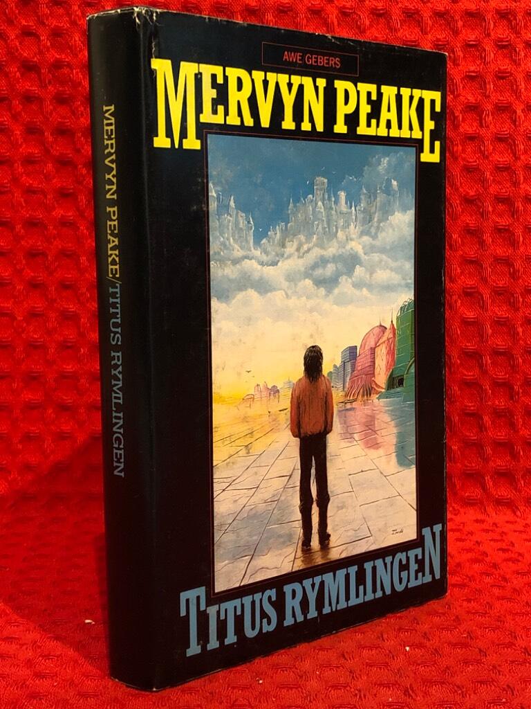 Titus rymlingen av Mervyn Peake - omslag