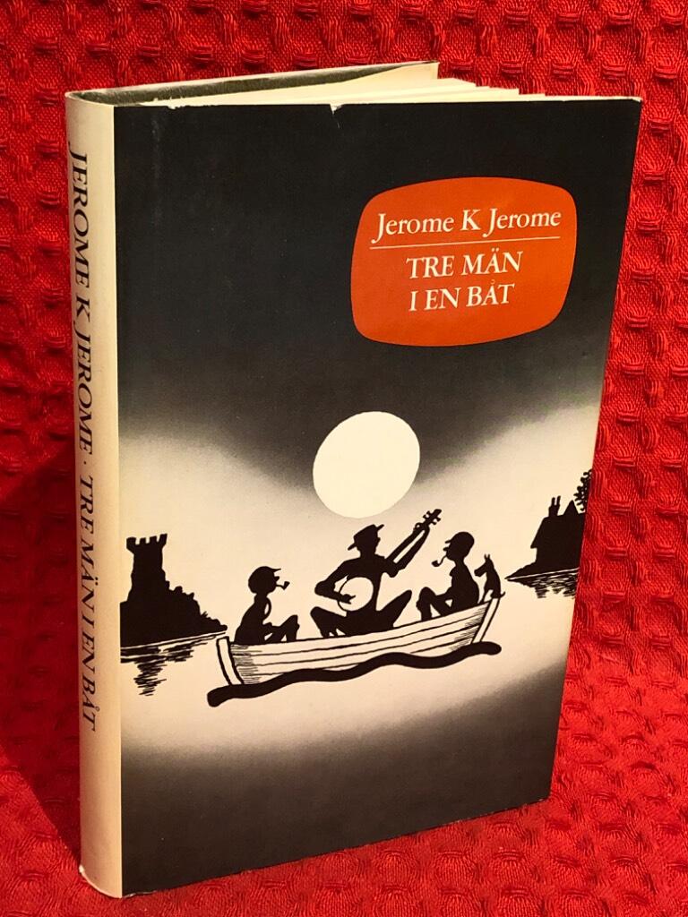 Tre män i en båt av Jerome K. Jerome - omslag