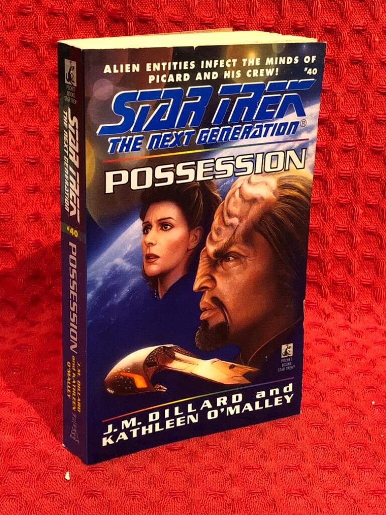Star trek the next generation: possession av Kathleen Omalley JM Dillard - omslag