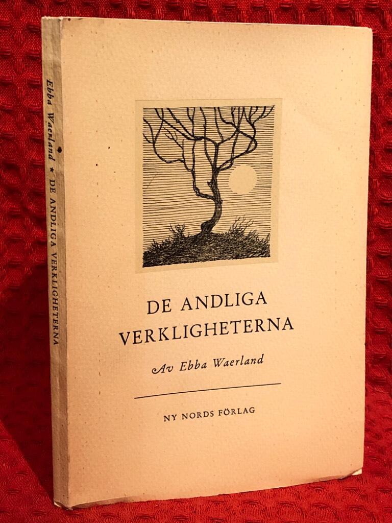 De andliga verkligheterna av Ebba Waerland - omslag