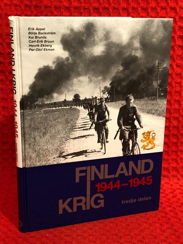 Finland i krig av Börje Backström - omslag