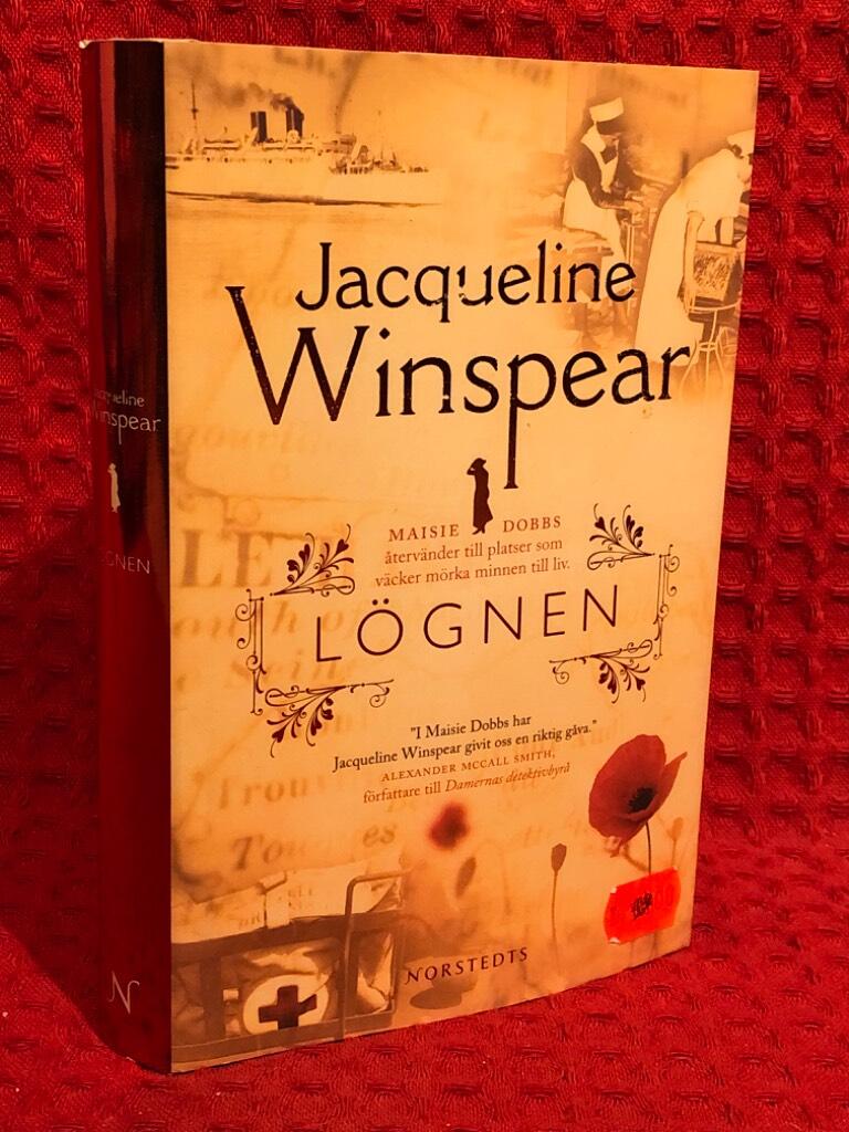 Lögnen av Jacqueline Winspear - omslag