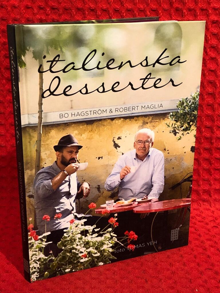 Italienska desserter av Bo Hagström - Robert Maglia - omslag
