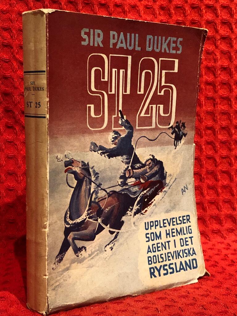 St 25 av Sir Paul Dukes - omslag