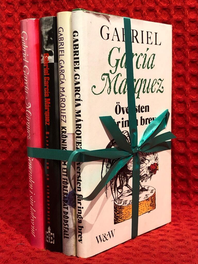 Bokpaket: 4st Gabriel Garcia Marquez av Gabriel García Márquez - omslag